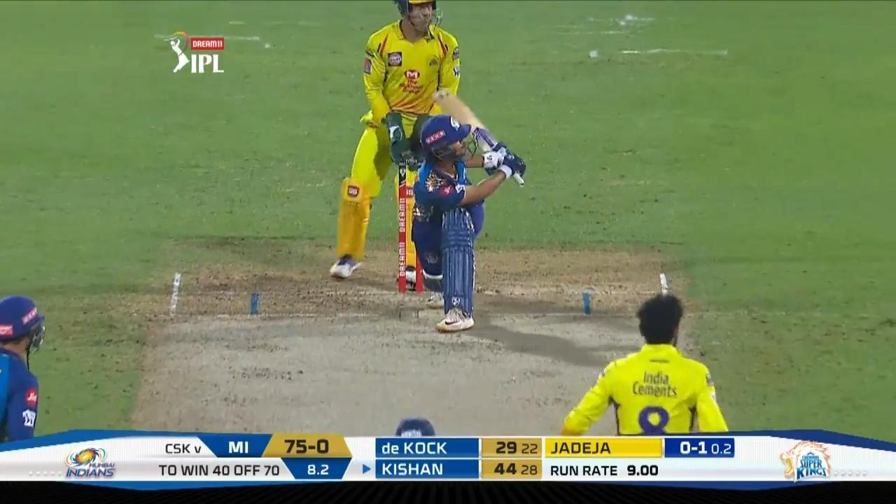 M41: CSK vs MI – Ishan Kishan Six