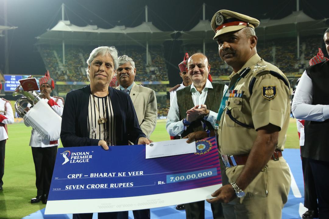 BCCI honours families of Pulwama Martyrs