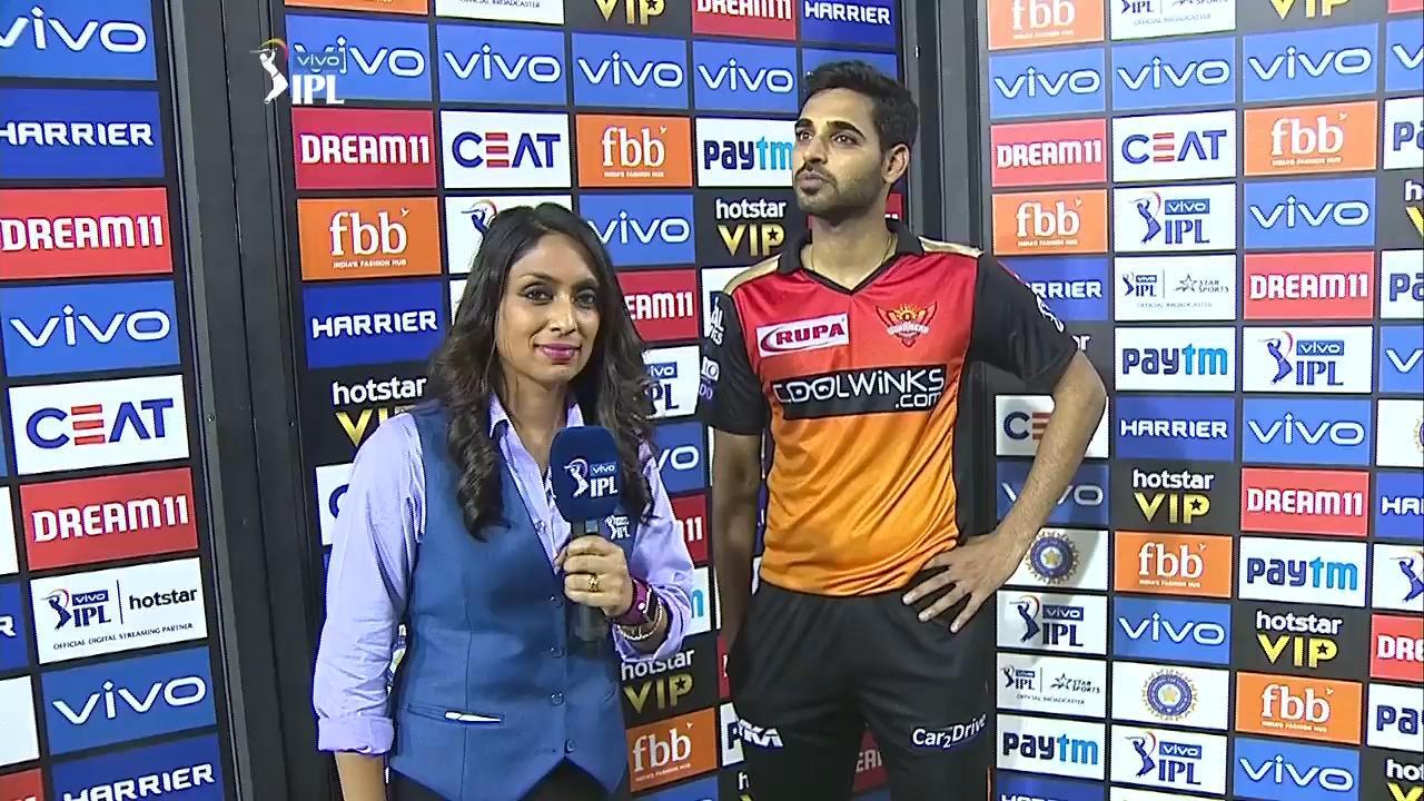 M22: KXIP vs SRH – Bhuvneshwar Kumar Interview