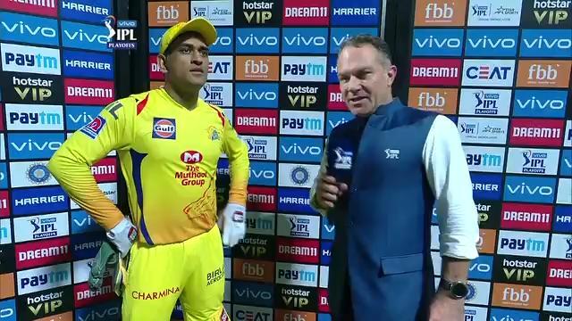 Q1: MI vs CSK – MS Dhoni Interview