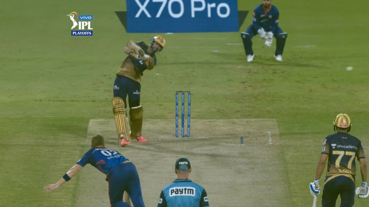 Iyer whips Nortje for one-handed four