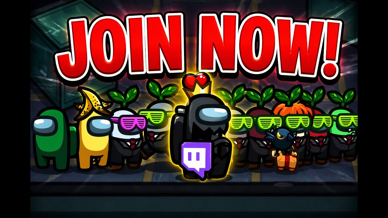 ЁЯФ┤Among Us Livestream! Playing With Viewers! Join Now! background