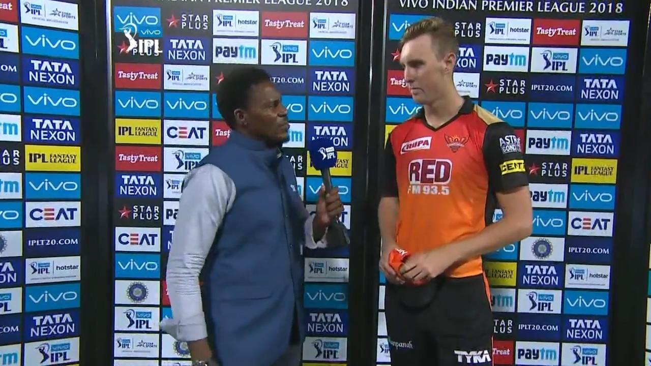 M04: SRH vs RR – Billy Stanlake Interview