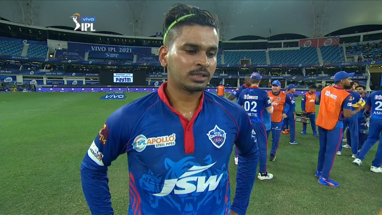 M50: DC vs CSK – Shreyas Iyer Interview background