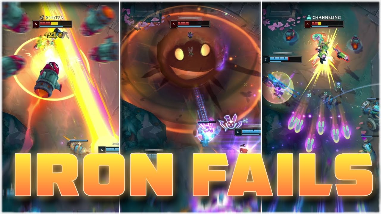 IRON 4 Players Are EVOLVING?! | League of Legends Fails & FUNNY Moments!!! background