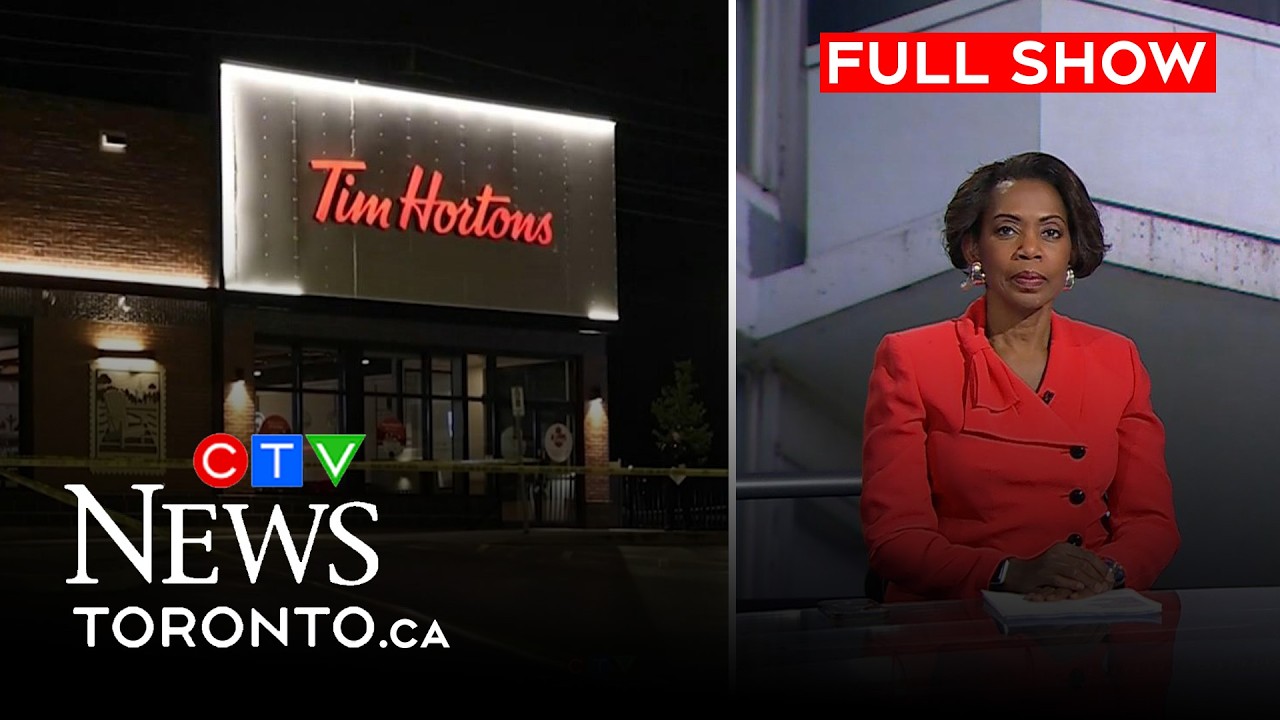 Man killed outside of Oshawa Tim Hortons | CTV News Toronto at Six for May 10, 2026