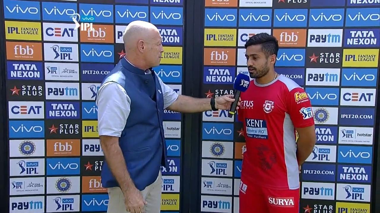 M44: KXIP vs KKR – Karun Nair Interview