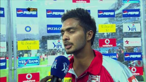 M6: PWI vs KXIP – Mandeep Singh Interview