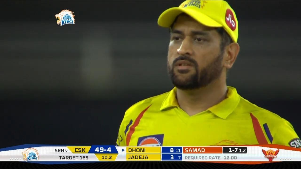 MS Dhoni's valiant 47*(36)