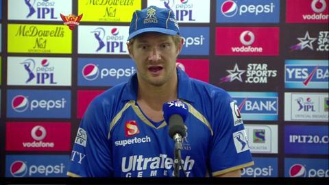 M04: SRH vs RR – Shane Watson Press Conference