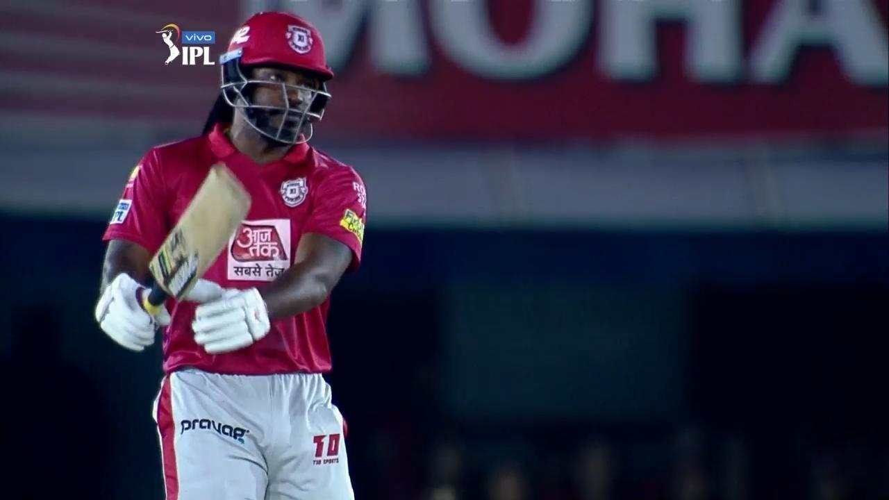 Gayle thrashes 24 in one over