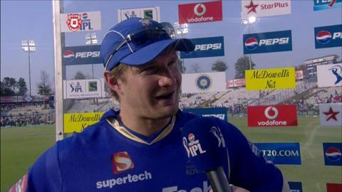 M55: KXIP vs RR – Shane Watson Interview