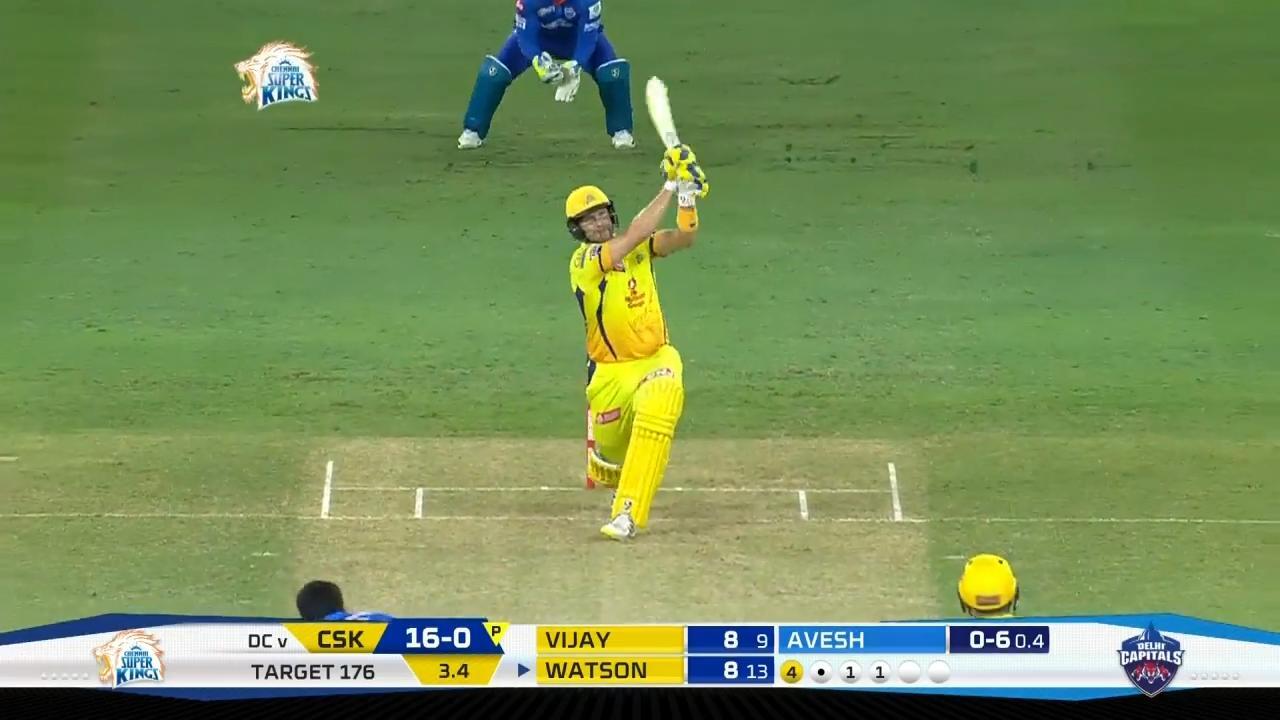 M07: CSK vs DC – Shane Watson Six