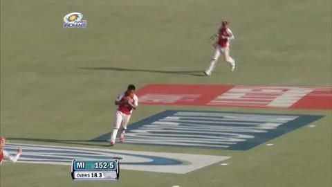 IPL 2012 Match 28 – MI vs KXIP: Wickets