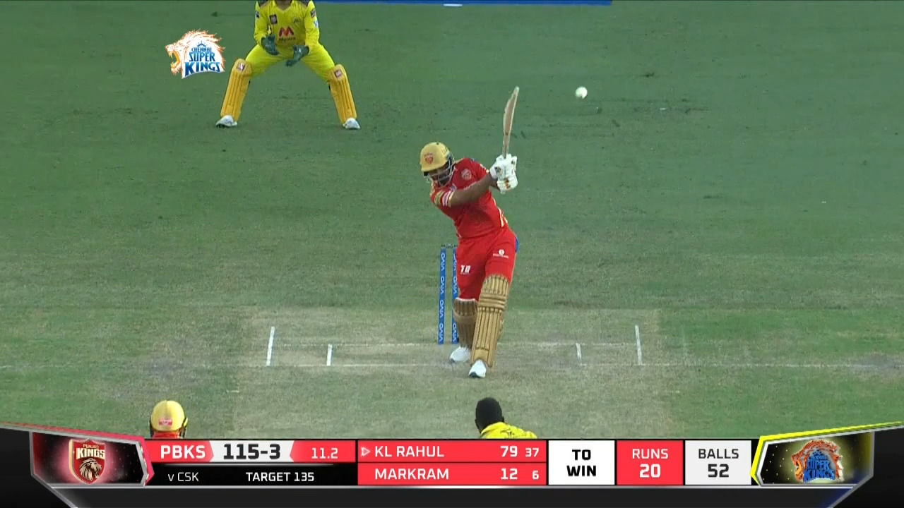M53: CSK vs PBKS – KL Rahul Six