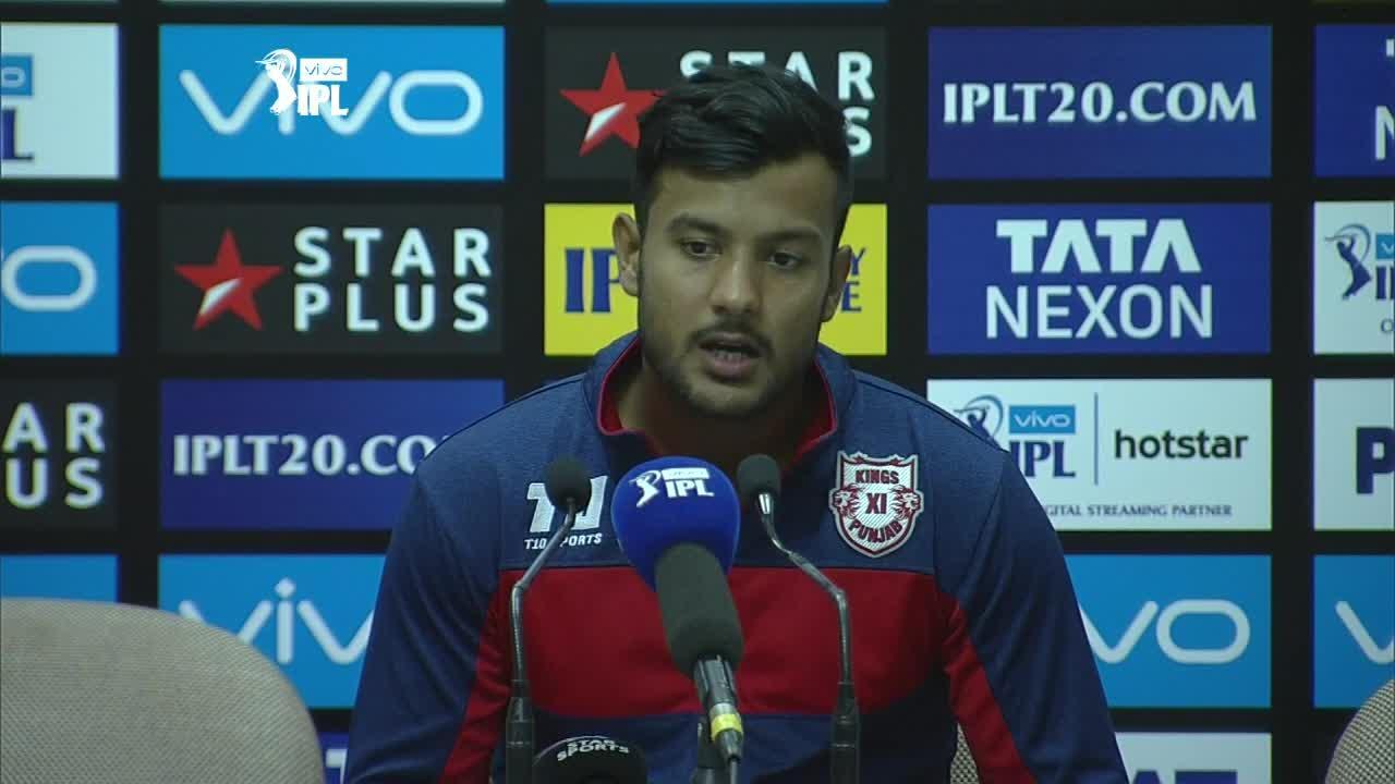 M02: KXIP vs DD – Press Conference – Mayank Agarwal