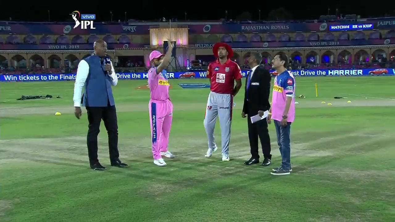 M04: RR vs KXIP – Toss