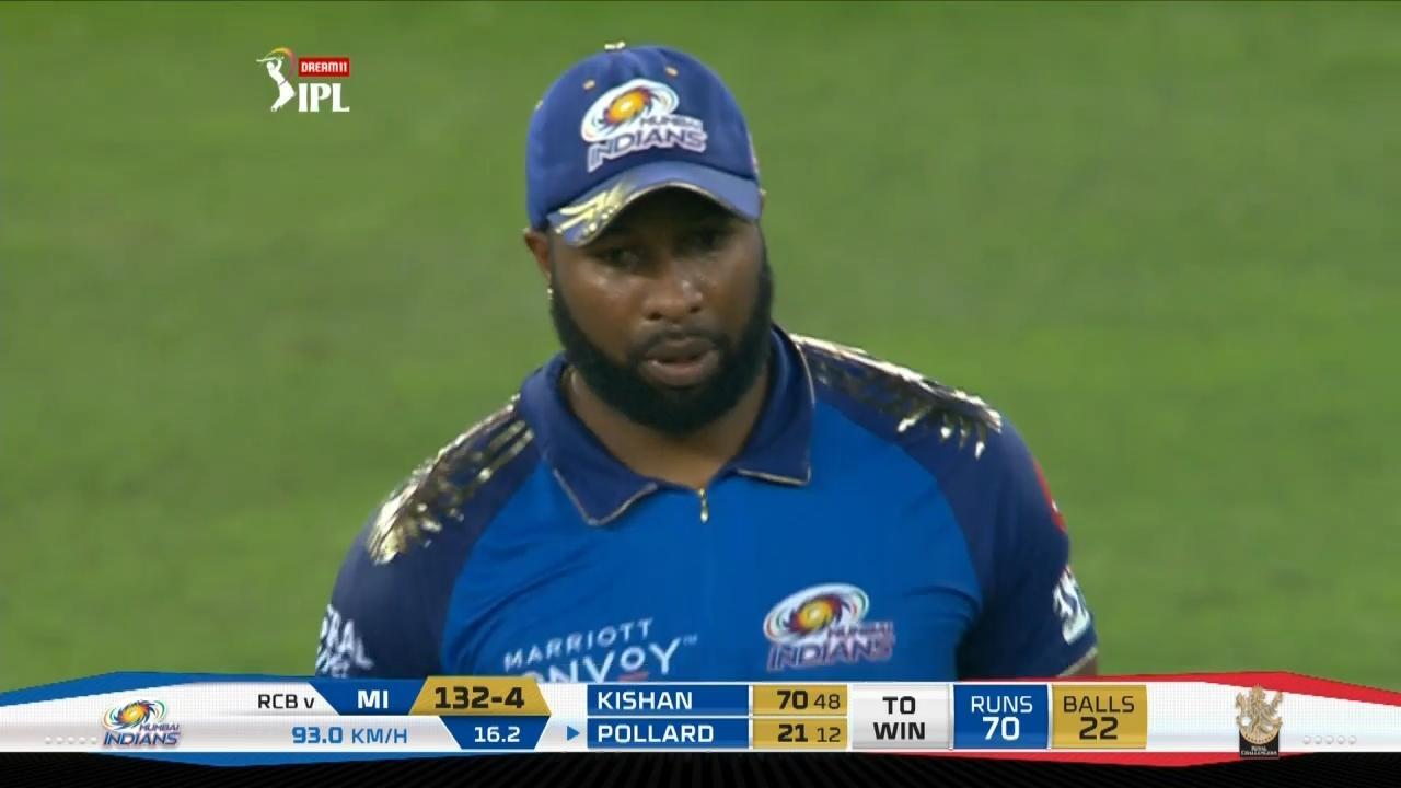 Pollard bludgeons 27 in 1 Zampa over background