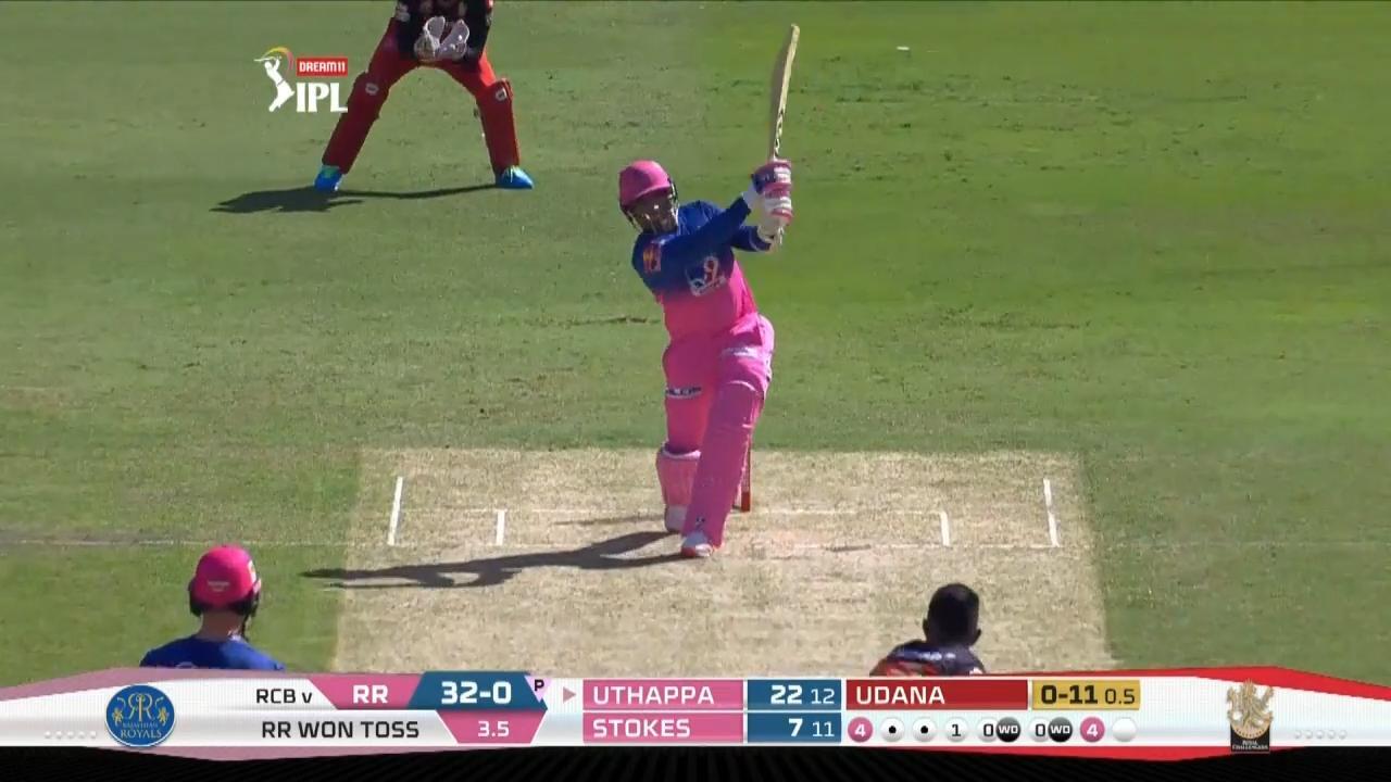 M33: RR vs RCB – Robin Uthappa Six