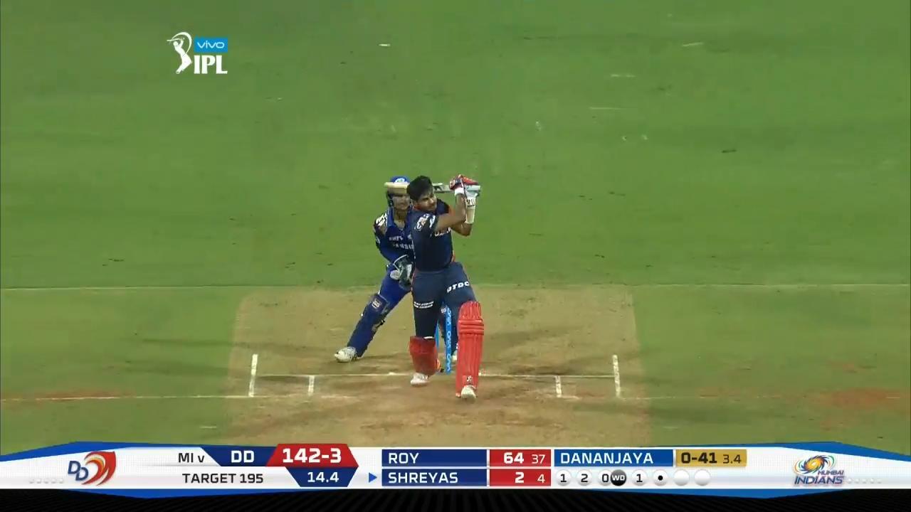 M09: MI vs DD – Shreyas Iyer Six