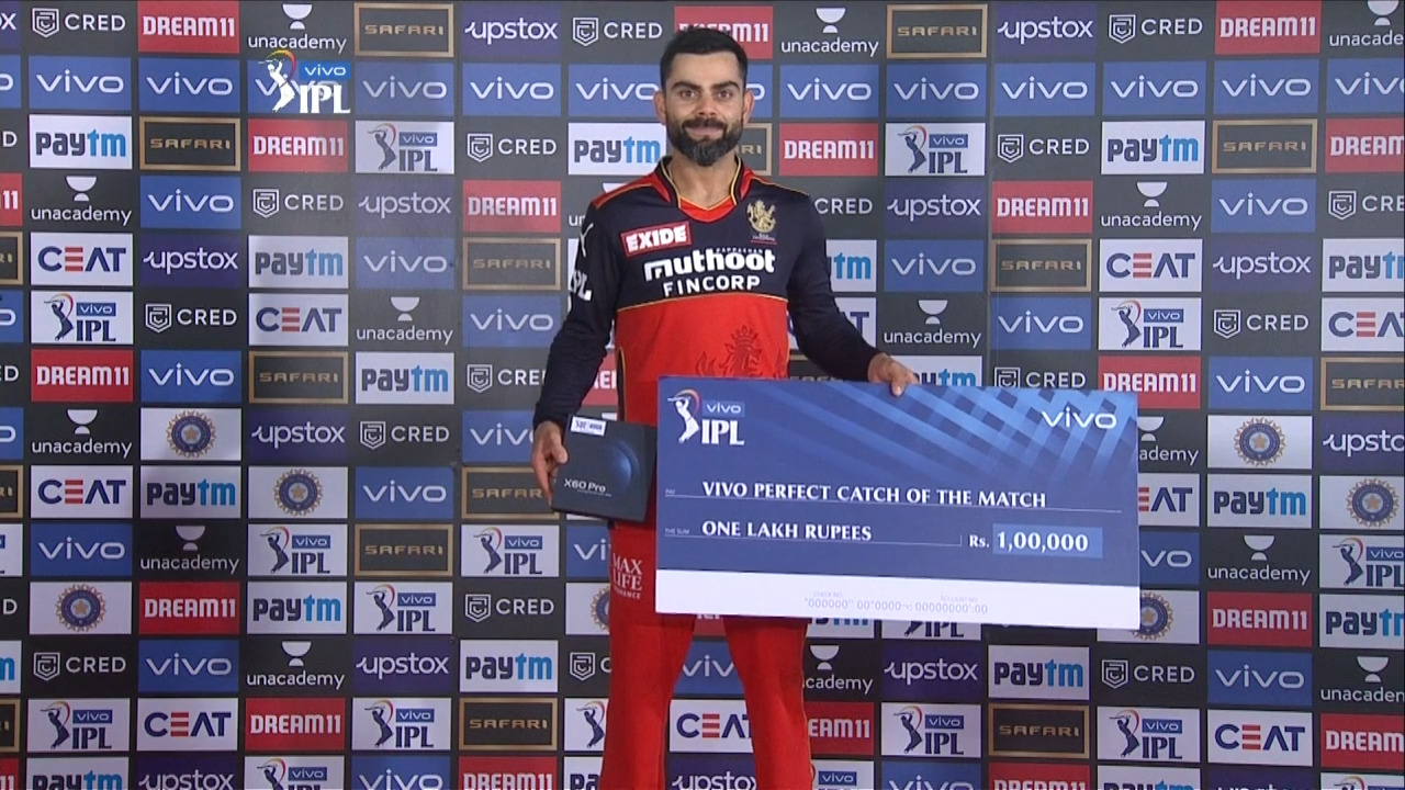 M35: RCB vs CSK – VIVO perfect catch of the match – Virat Kohli