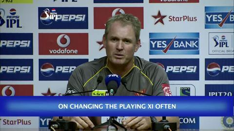 M59: KXIP vs SRH – Tom Moody Press Conference background