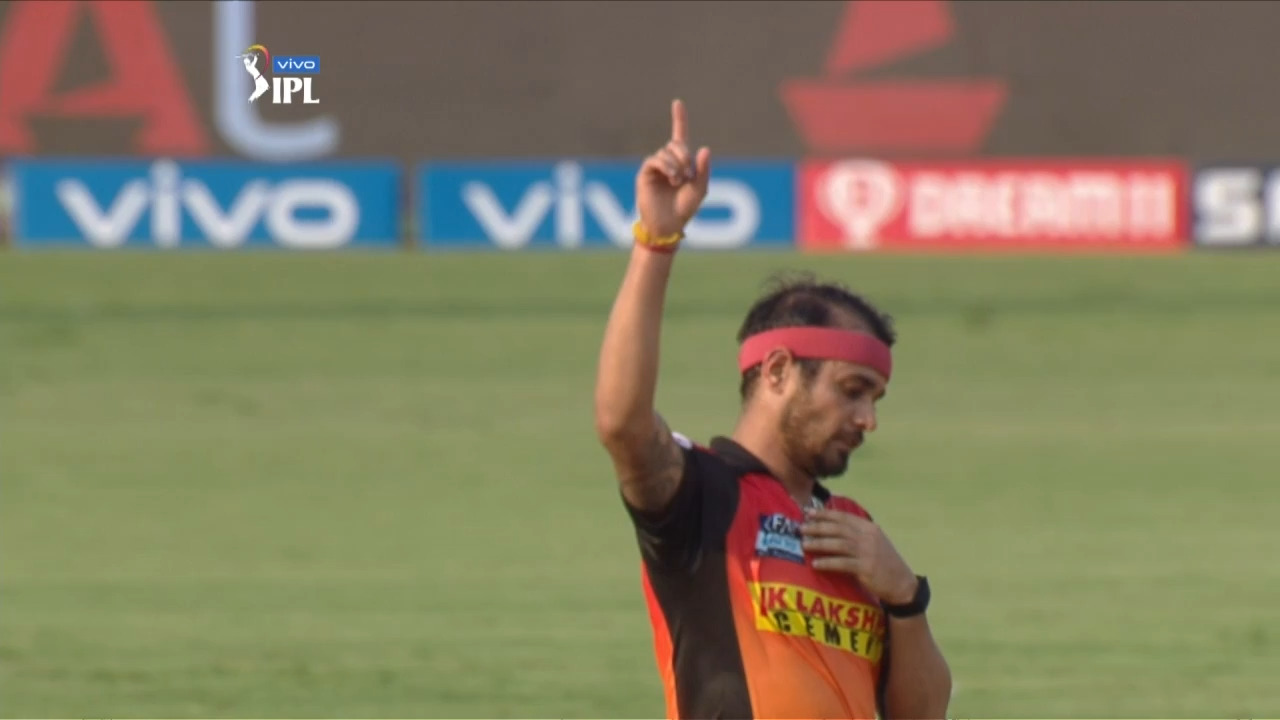 M14: PBKS vs SRH – Fall of Wickets background