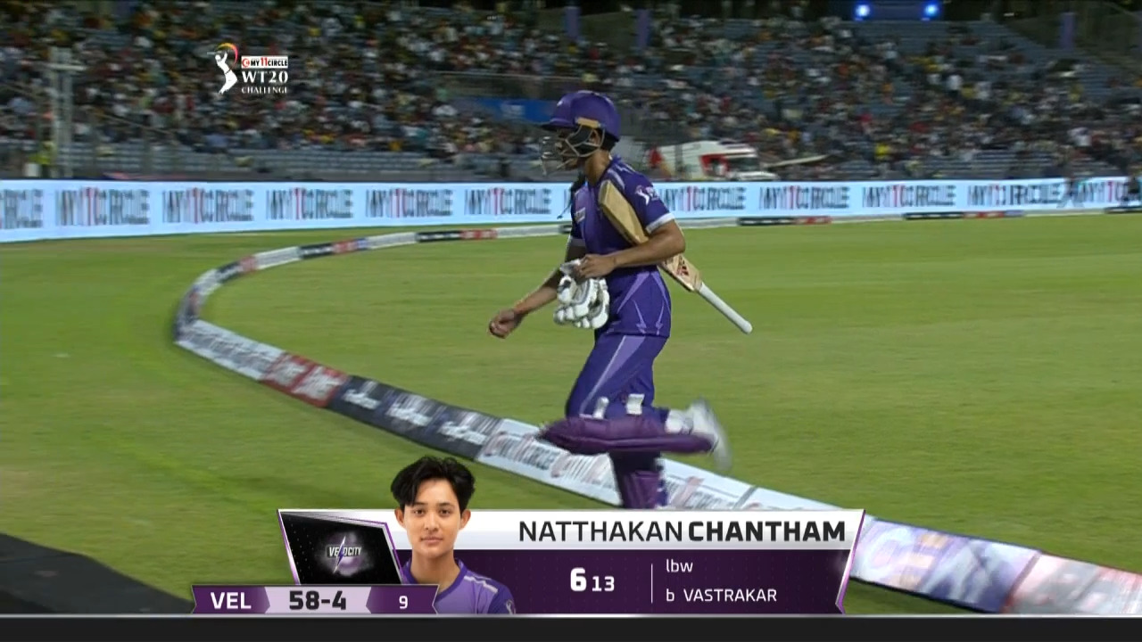 Final: Supernovas vs Velocity – Natthakan Chantham Wicket
