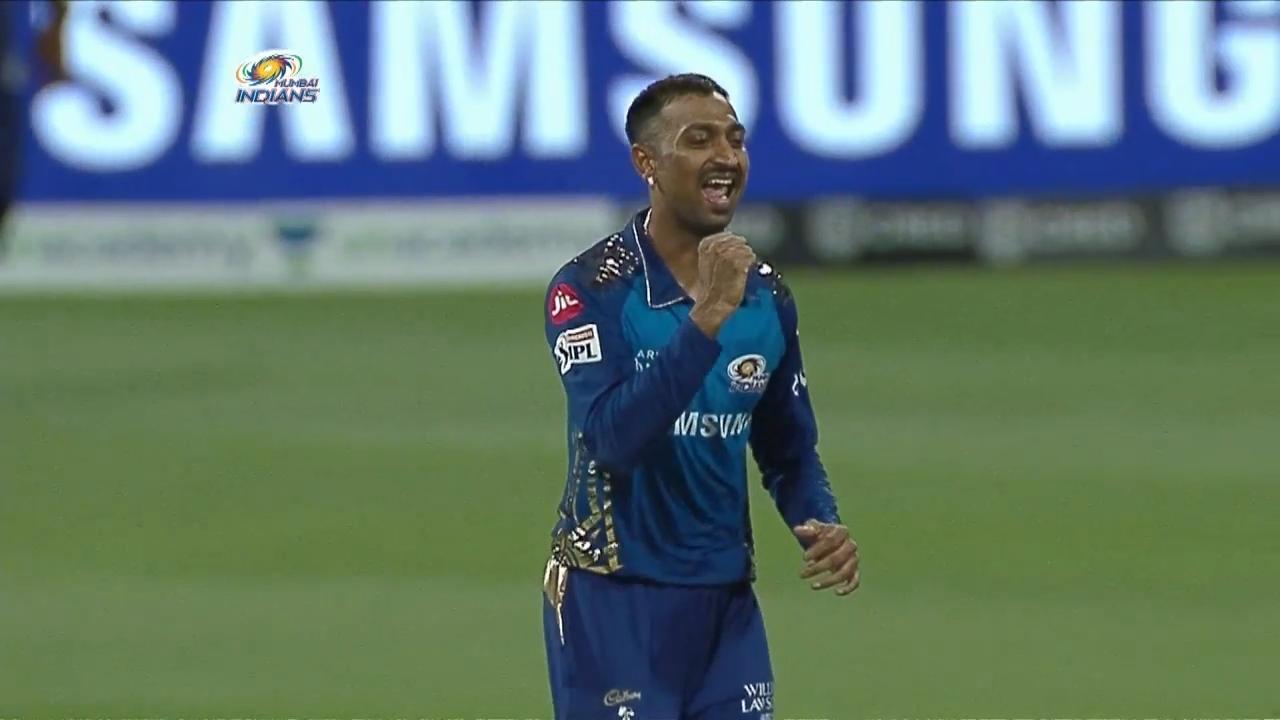 M27: MI vs DC – Fall of Wickets background