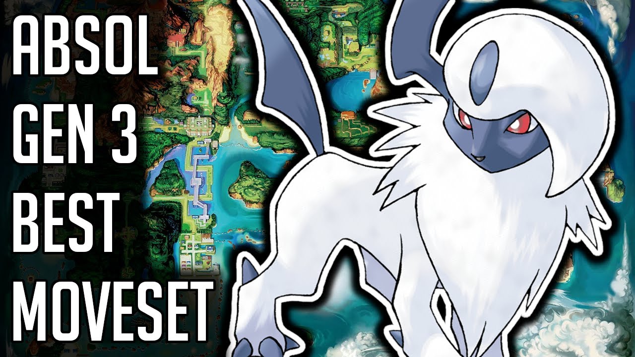 Absol Gen 3 Best Moveset - Absol Best Moveset Moves Pokemon Emerald Ruby Sapphire Red Green
