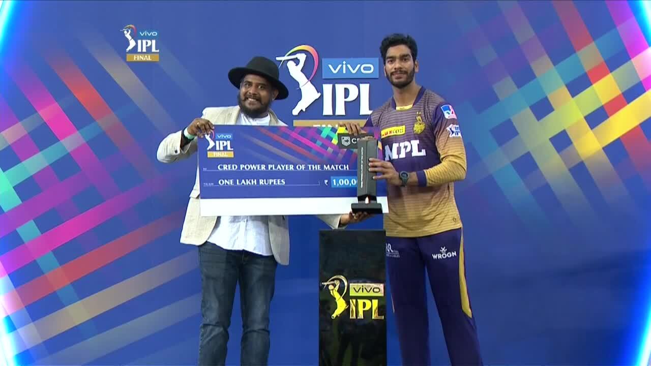 Final: CSK vs KKR – CRED Power Player of the Match – Venkatesh Iyer