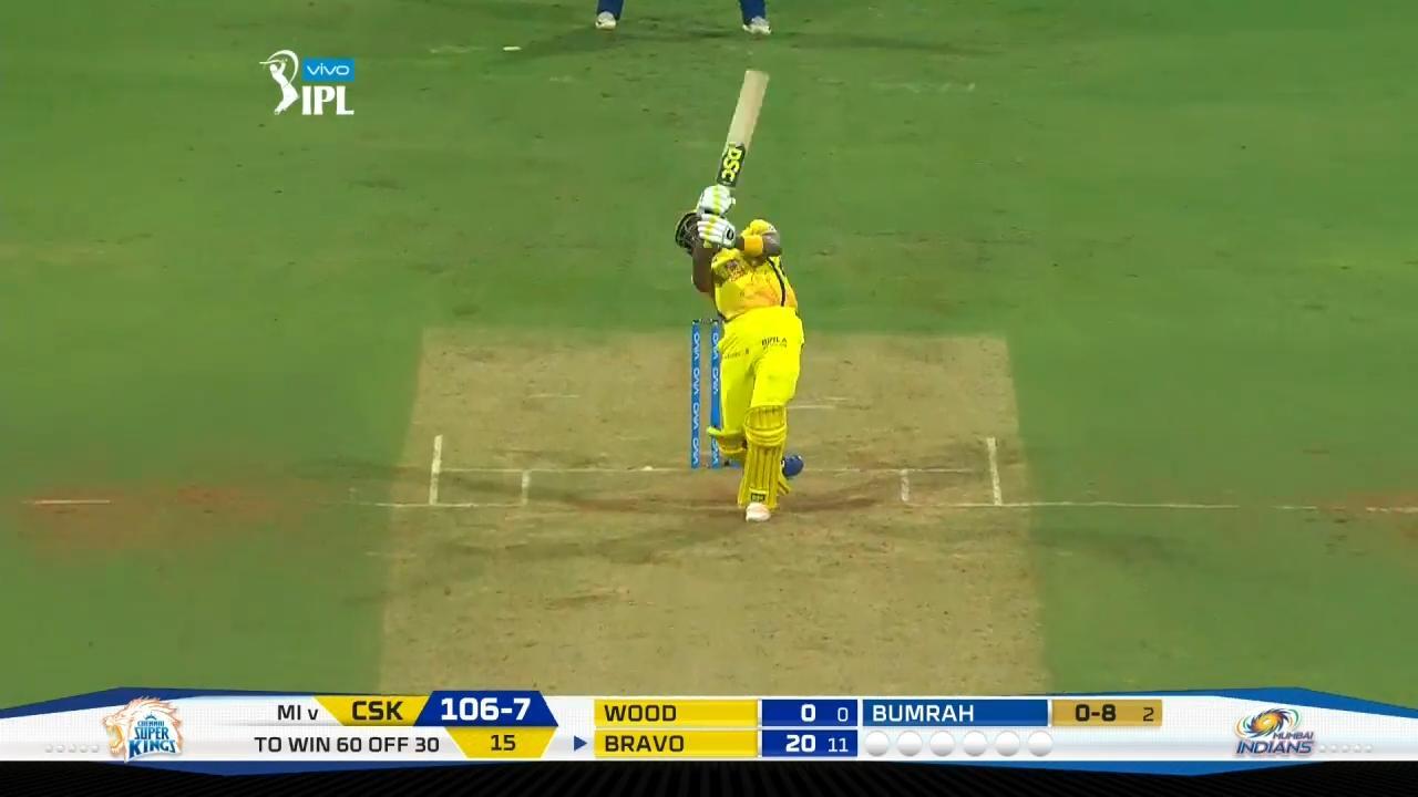 M01: MI vs CSK – Dwayne Bravo Six
