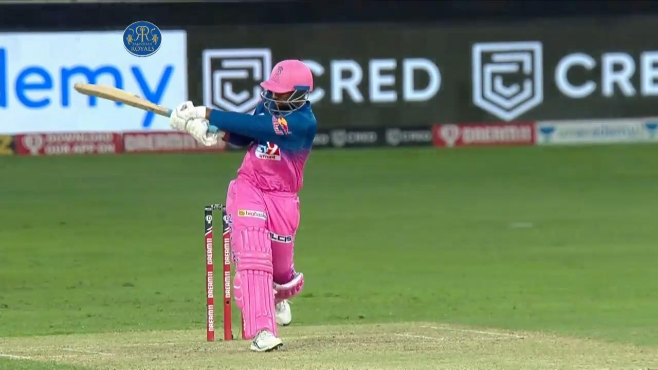M12: RR vs KKR – Rahul Tewatia Six