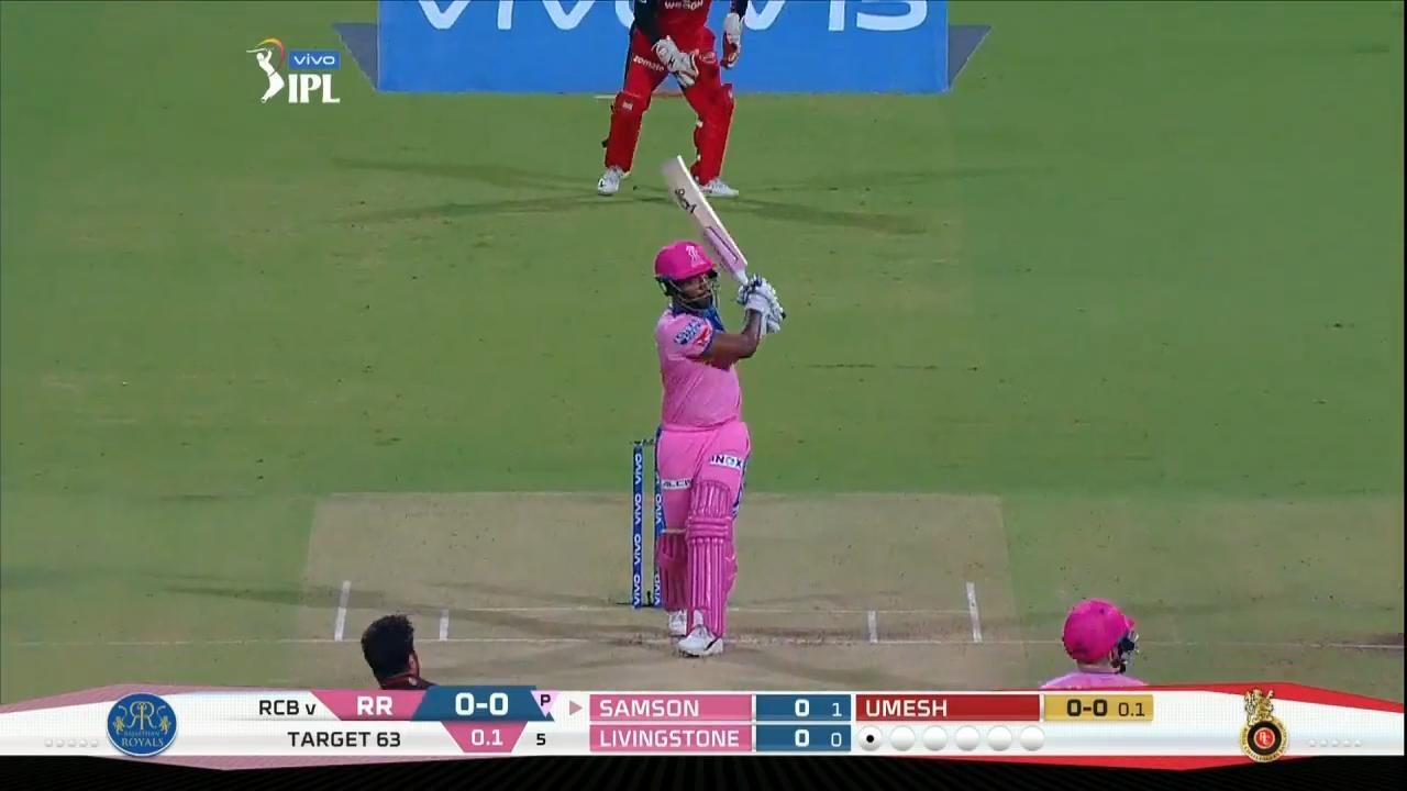 M49: RCB vs RR – Sanju Samson Six