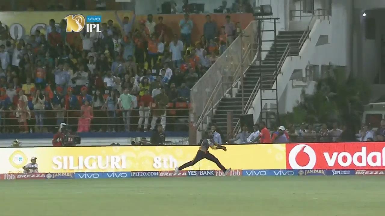 M3: GL vs KKR – VIVO perfect catch of the match – Suryakumar Yadav