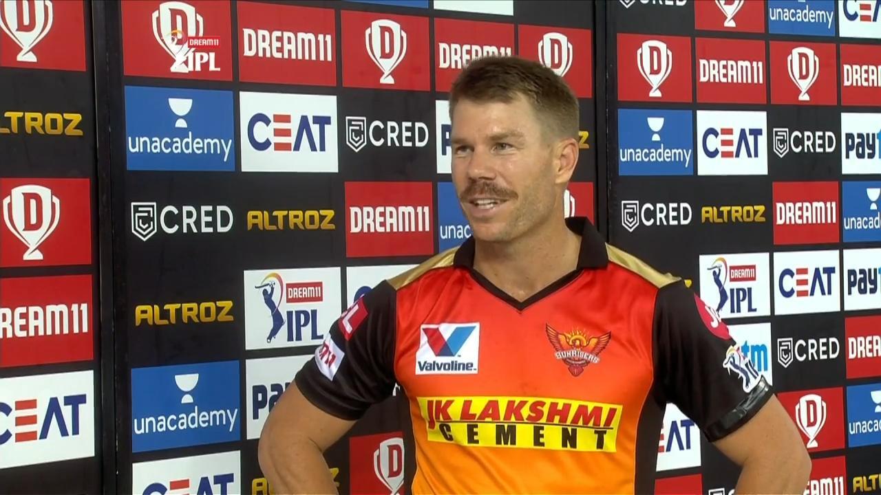 M22: SRH vs KXIP – Post Match Presentation background