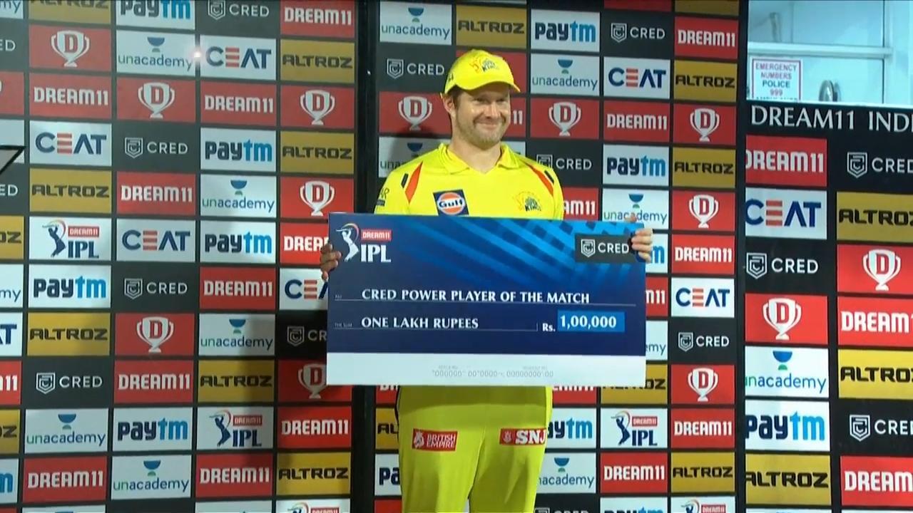 M04: RR vs CSK – CRED Power Player of the Match – Shane Watson