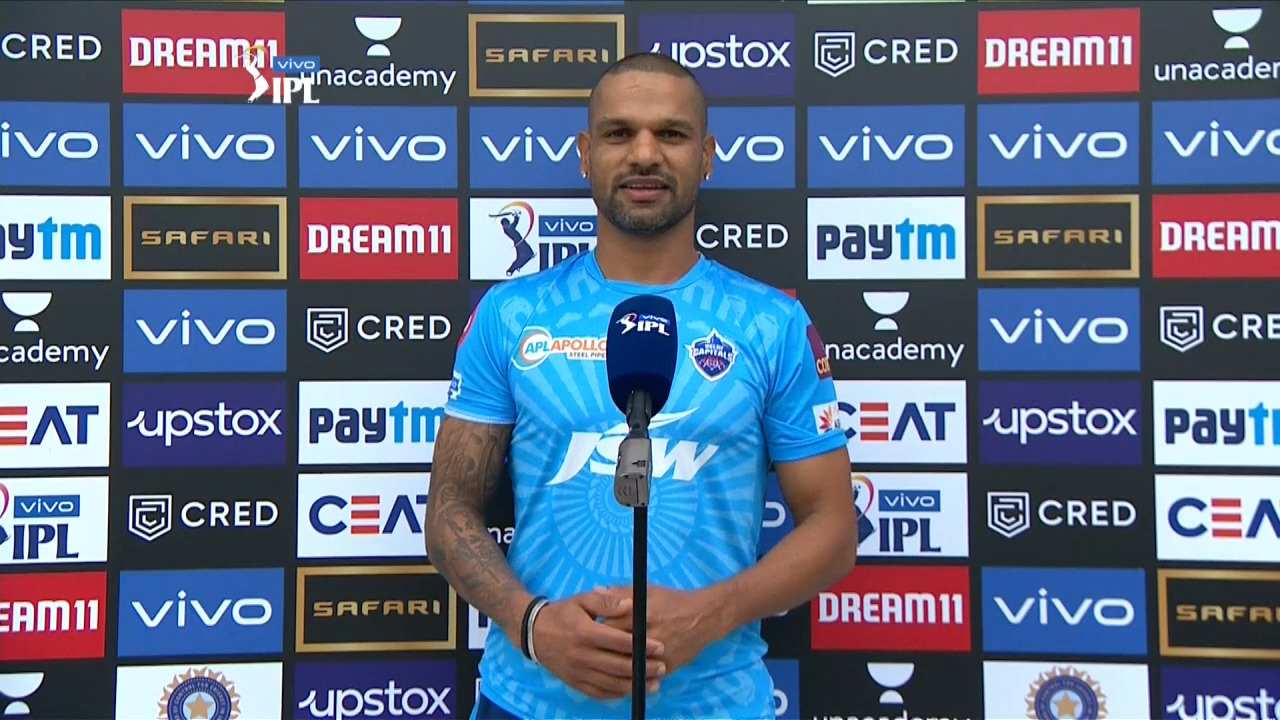 M50: DC vs CSK – Shikhar Dhawan Interview