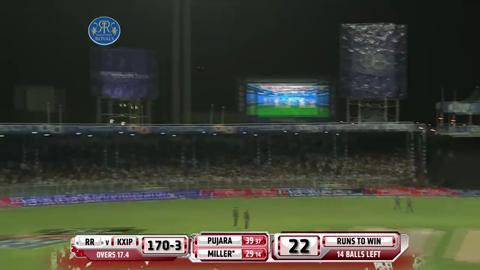 M07: RR vs KXIP – David Miller's 51*