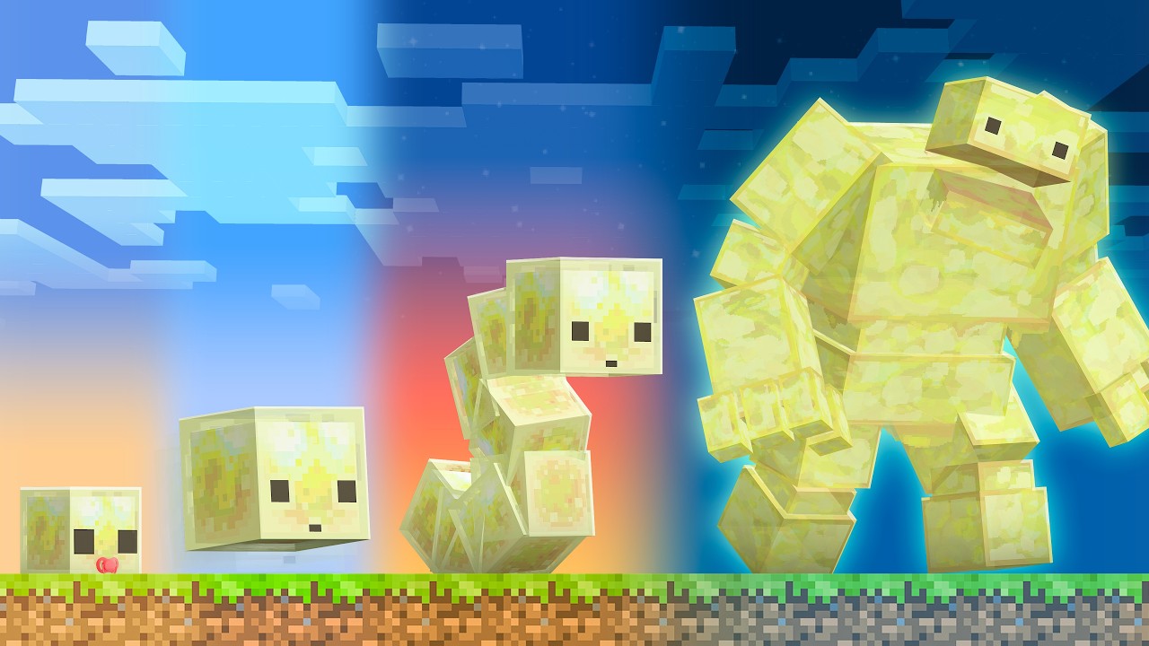 Upgrading SULFUR CUBE Into a GOD in Minecraft background