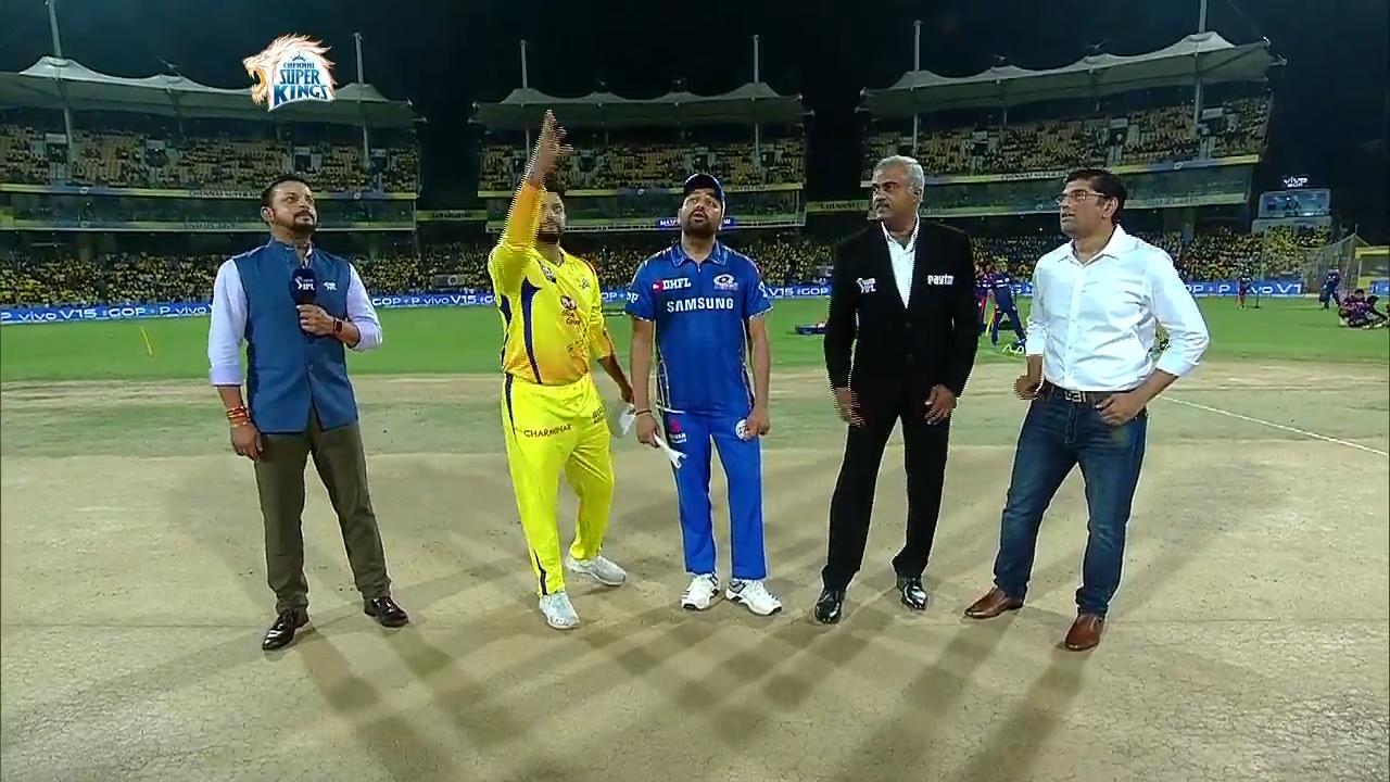 M44: CSK vs MI – Toss