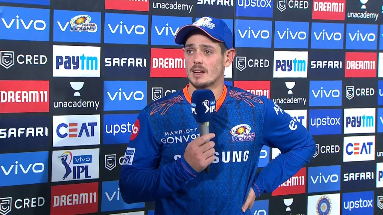 M24: MI vs RR – Man of the Match – Quinton de Kock