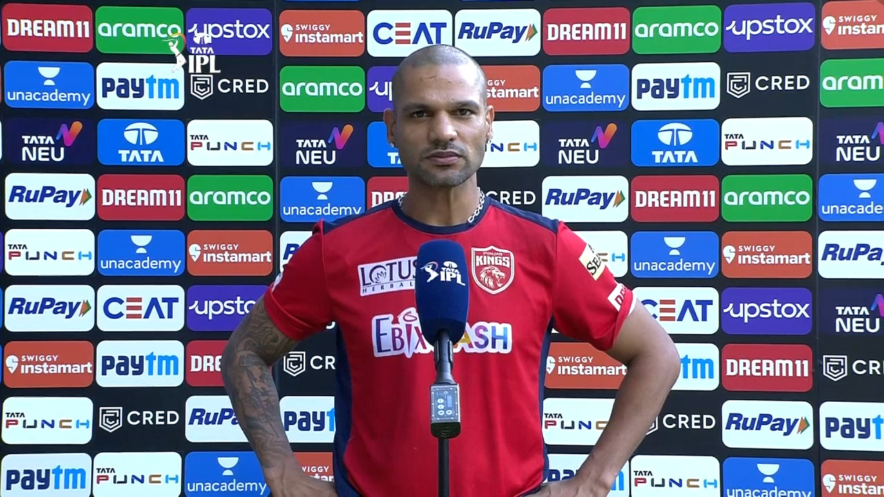 M70: SRH vs PBKS – Shikhar Dhawan Interview