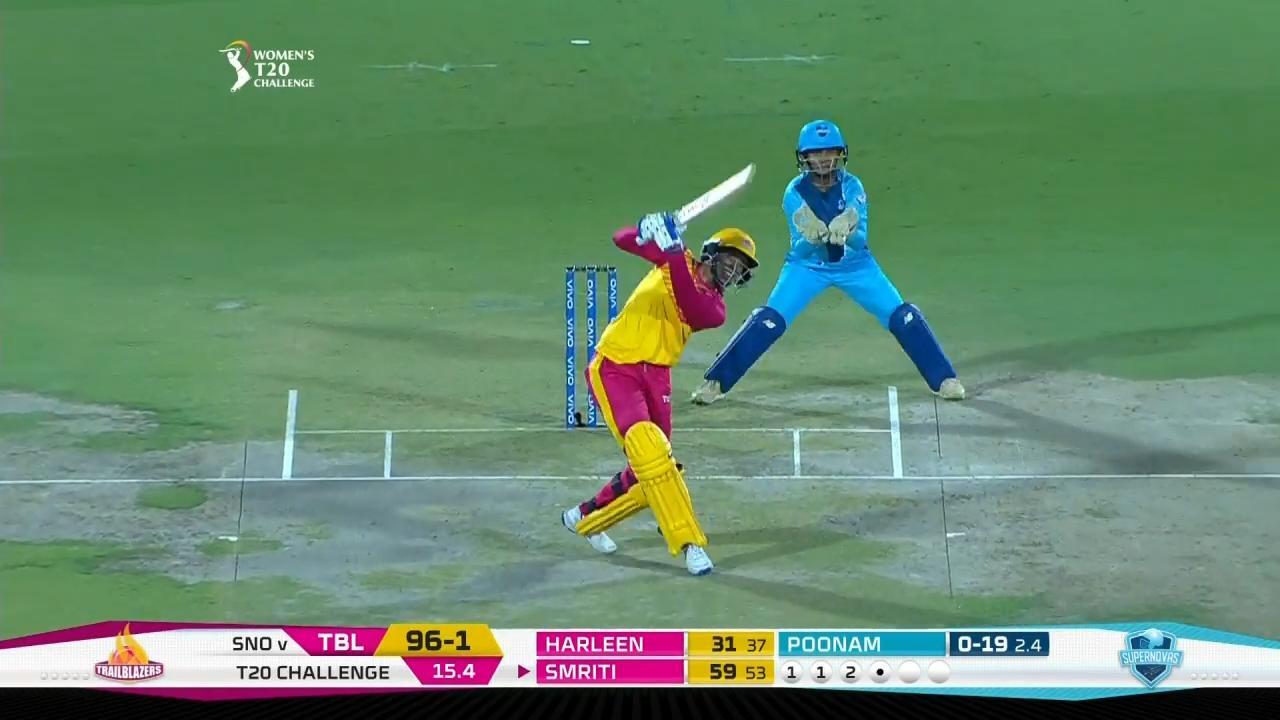 M01: Trailblazers vs Supernovas – Smriti Mandhana Six