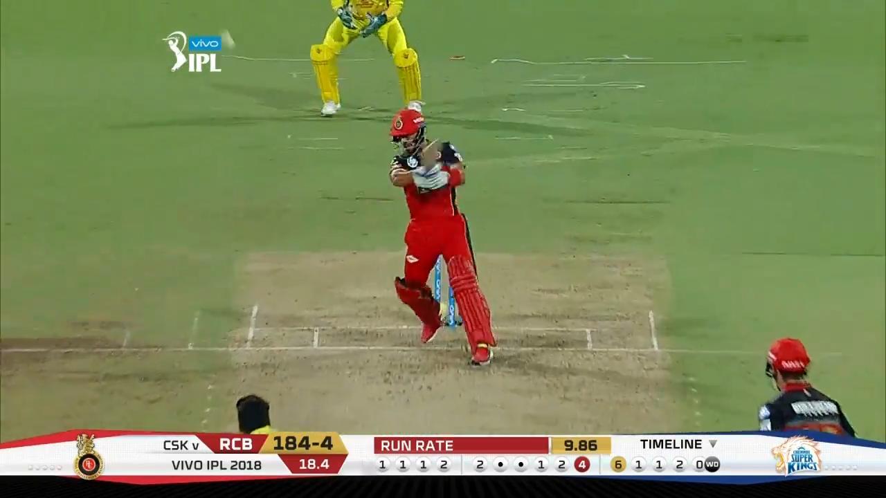 M24: RCB vs CSK – Mandeep Singh Six