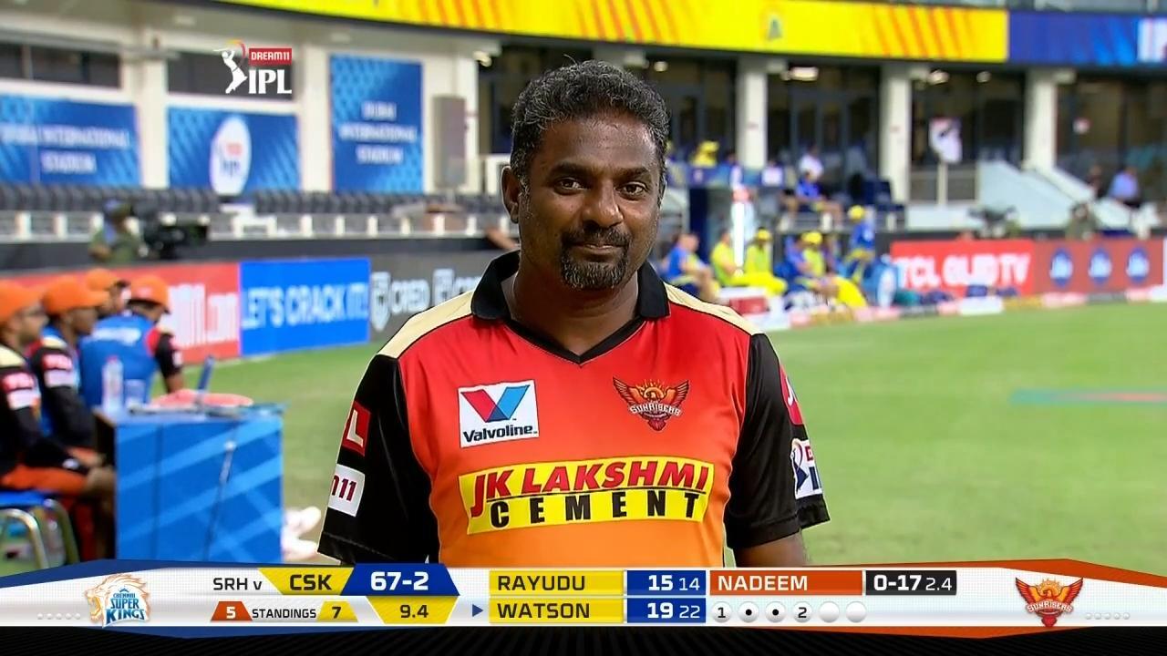M29: SRH vs CSK – Muttiah Muralitharan Interview