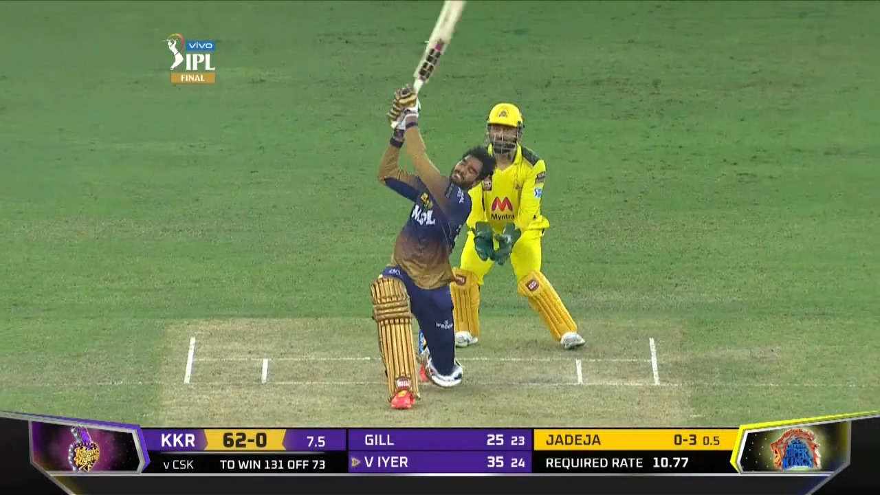 Final: CSK vs KKR – Venkatesh Iyer Six