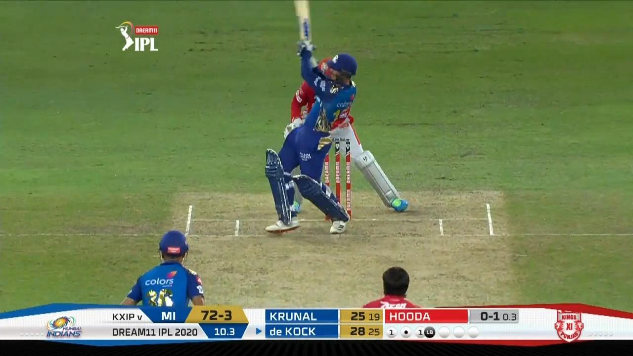 M36: MI vs KXIP – Quinton de Kock Six