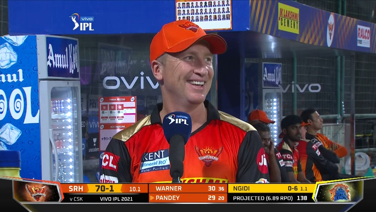 M23: CSK vs SRH – Brad Haddin Interview