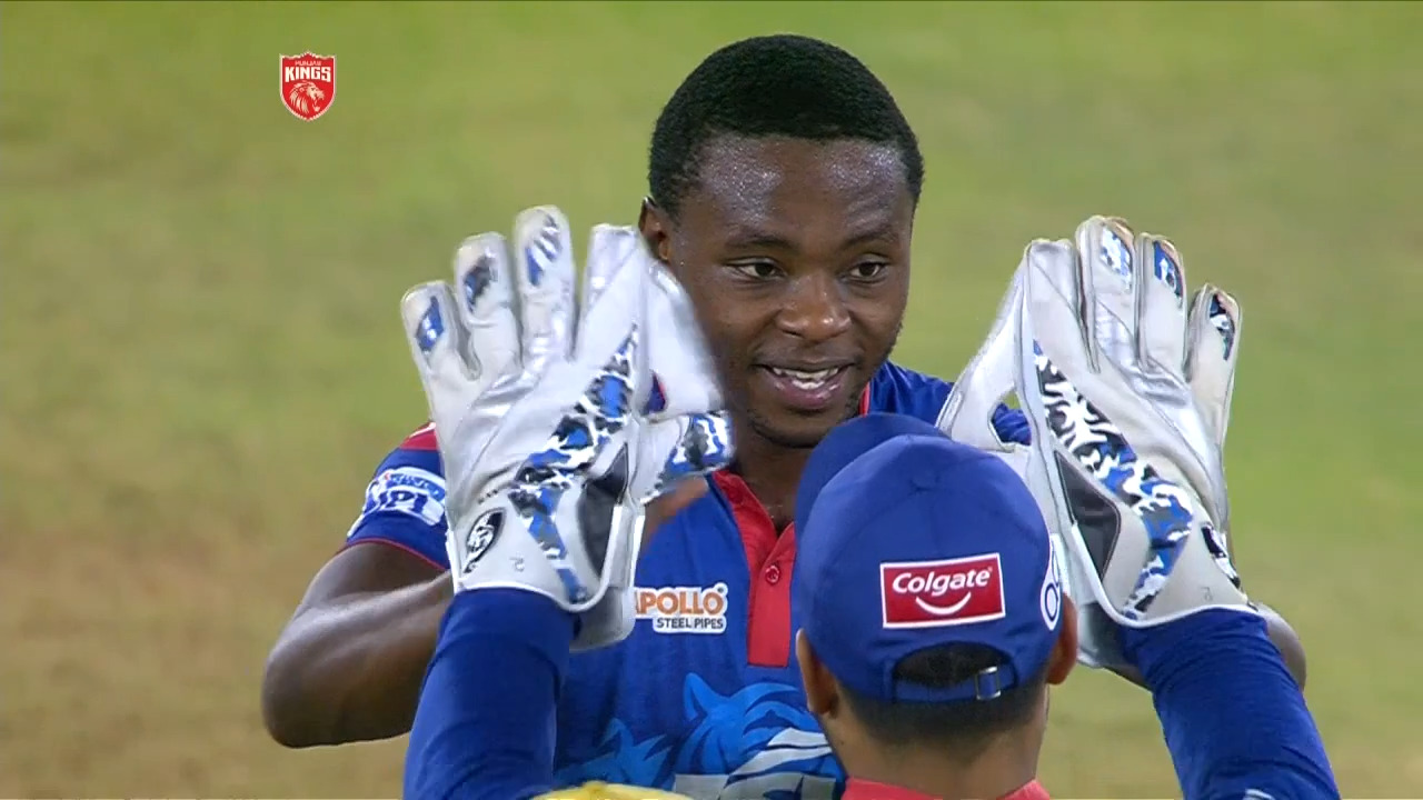 Rabada's wonder-ball to Gayle background